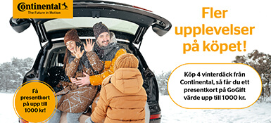 Köp Continental – få presentkort!