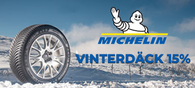 Michelin vinterdäck 15% rabatt