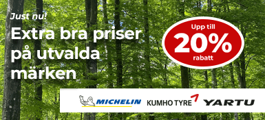 Upp till 20% rabatt