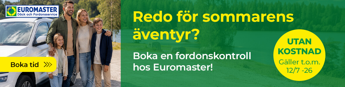 Är din bil redo för sommaren? Just nu - kostnadsfri fordonskontroll