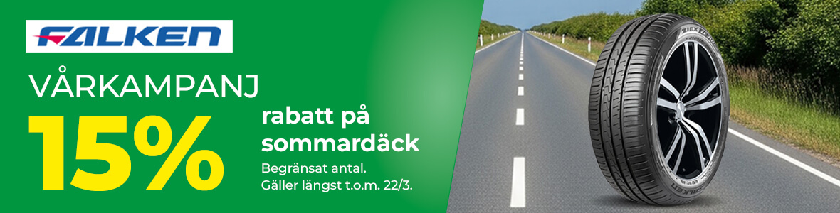 Vårkampanj på Falken sommardäck