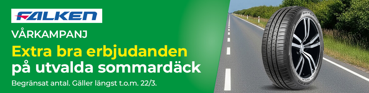 Vårkampanj på Falken sommardäck