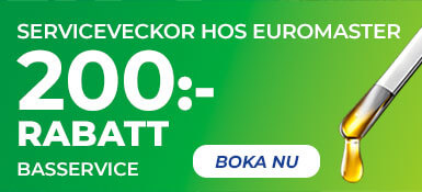 200 kr rabatt på Basservice