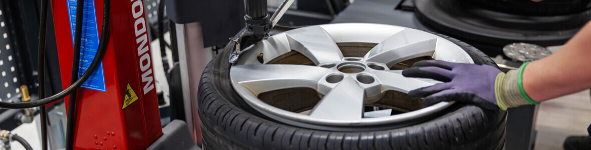Montering däck på fälg 